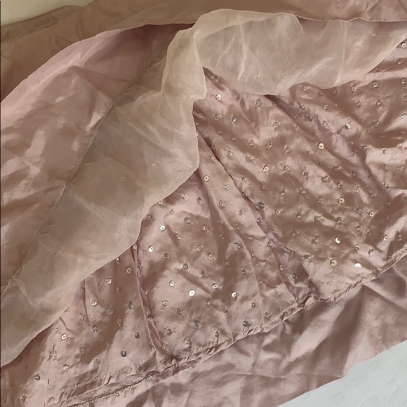 Topshop tulle sparkly SILK skirt - Picture 4 of 12